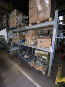 Two Bays of Steel Stock Rack, each bay approx. 950mm x 630mm x 1.6m high, (excluding stock – reserve