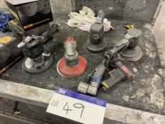 Assorted Pneumatic Hand Tools, as set out on bench Please read the following important notes:- ***
