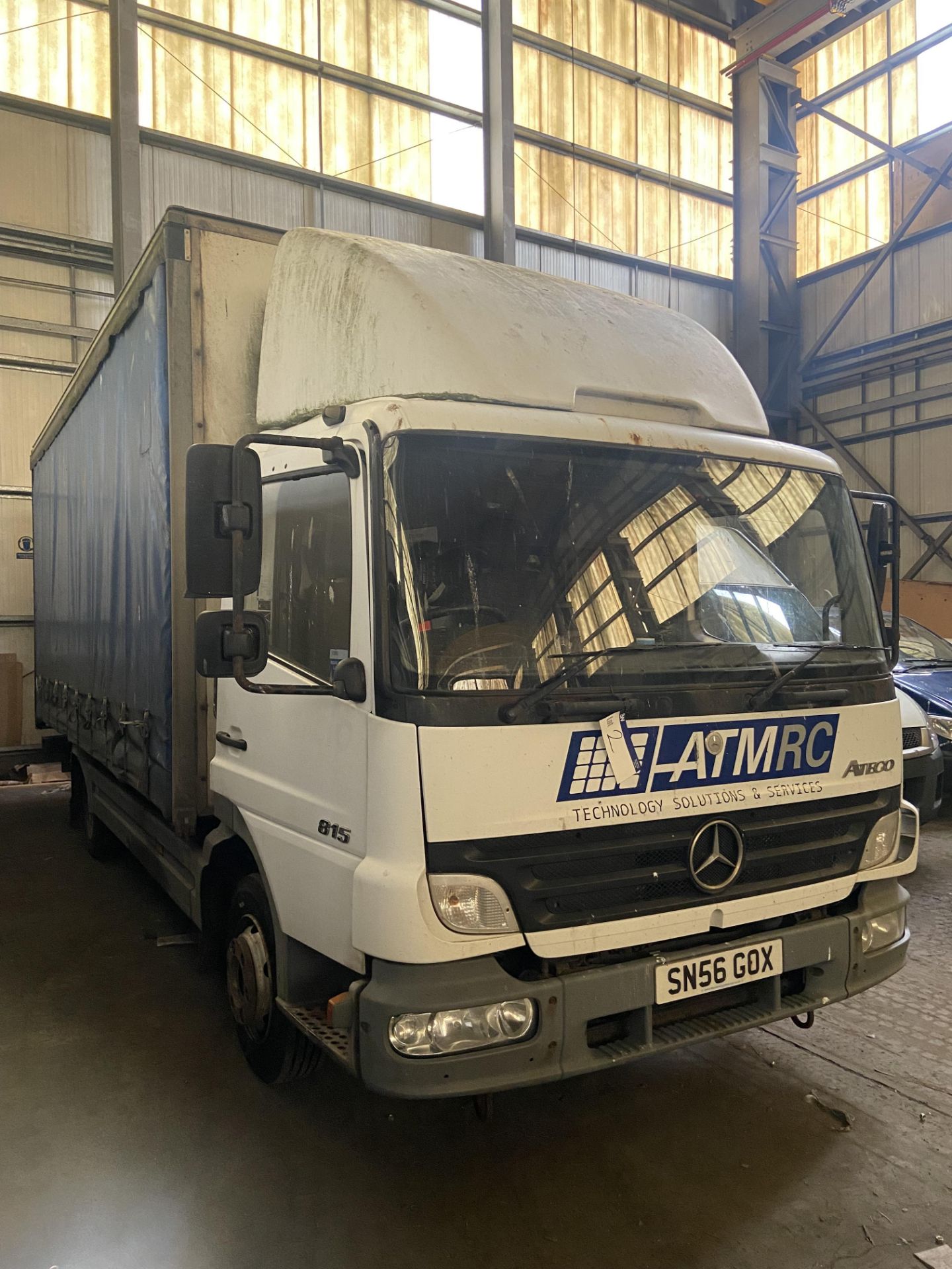 Mercedes Atego 815 4x2 Rigid 7.5 Tonne Curtainside Truck, registration no. SN56 GOX, date first - Image 2 of 9