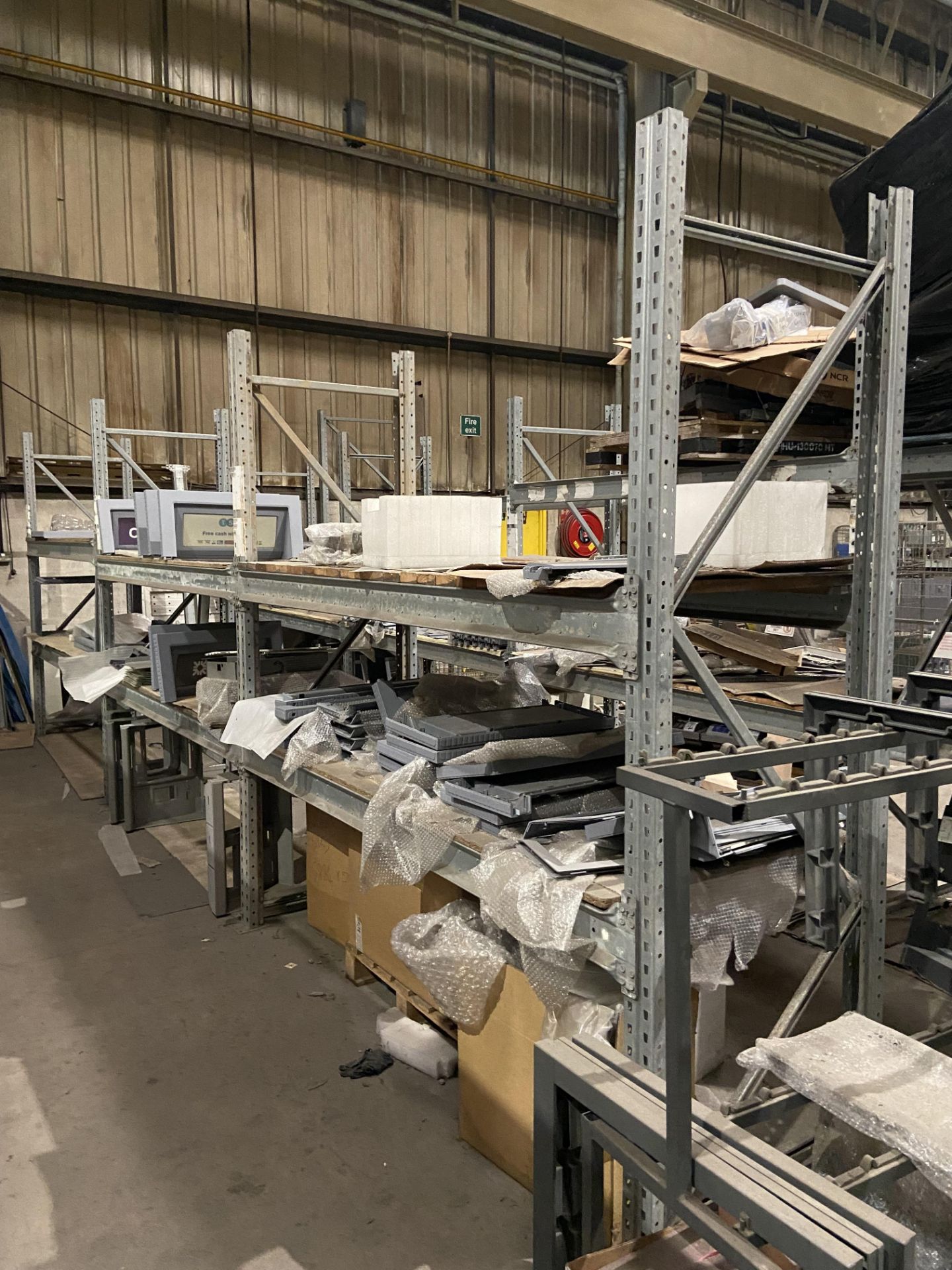 Seven Bays Two Tier Steel Rack, each bay approx. 2.5m x 900mm x 2.5m high (contents excluded – - Image 3 of 5