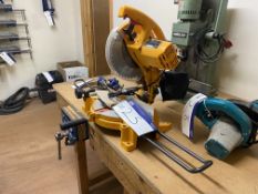 JCB CMS 254mm Compound Mitre Saw, serial no. PD1028300256, 240V, passed PAT Test on 11/09/2023