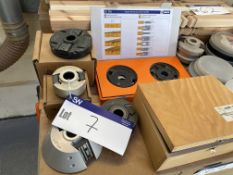 Quantity of Spindle Cutting Blocks, manufactured by Whitehill, Omas and Scott+Sargeant Please read