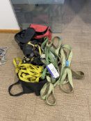 Assorted Lifting Equipment, including ratchet strap slings and harnesses, as set out in one area
