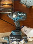 Makita DTW1002 Battery Impact Wrench, with charger Please read the following important notes:- ***