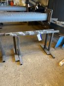 Two Steel Trestles, each approx. 1.2m wide Please read the following important notes:- ***Overseas
