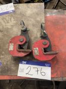 Two Euro 1.5 ton Horizontal Clamps Please read the following important notes:- ***Overseas