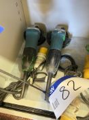 Two Makita Angle Grinders, 110V Please read the following important notes:- ***Overseas buyers - All