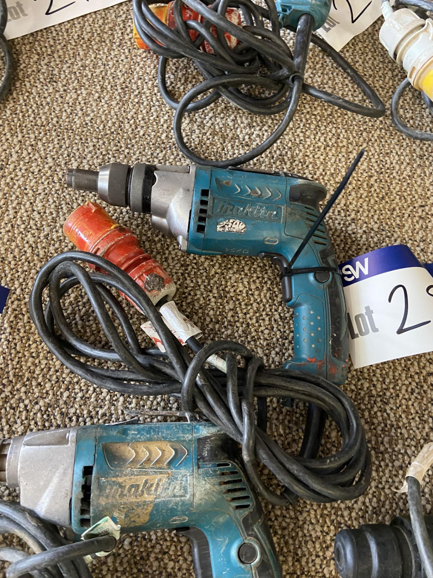 Makita Drill, 110V Please read the following important notes:- ***Overseas buyers - All lots are