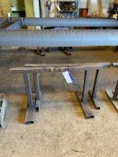 Two Steel Trestles, each approx. 1.2m wide Please read the following important notes:- ***Overseas
