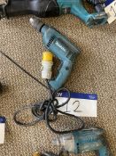 Makita Drill, 110V Please read the following important notes:- ***Overseas buyers - All lots are