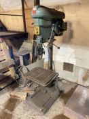 Fobco 10.Eight Pillar Drill, table approx. 520mm x 450mm, 440V Please read the following important