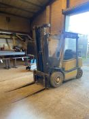Yale GLP25TF E2420 LPG FORK LIFT TRUCK, serial no. E177B0963T, year of manufacture 1996, indicated