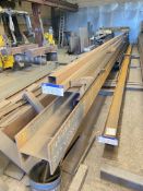Quantity of Steel RSJs & Box Section, up to approx. 13m x 300mm x 300mm, as set out in one stack