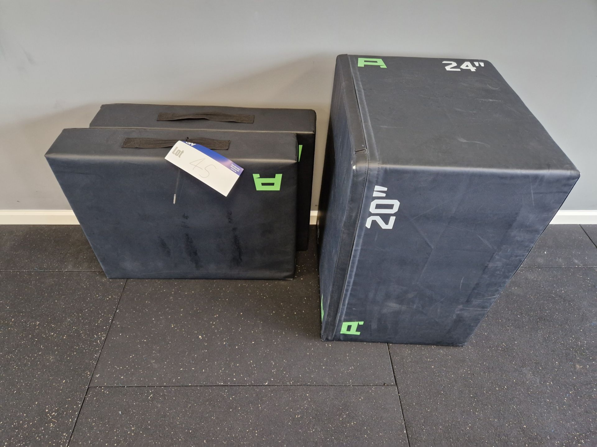 20" Soft Jump Block with Two Additional Height Toppers Please read the following important