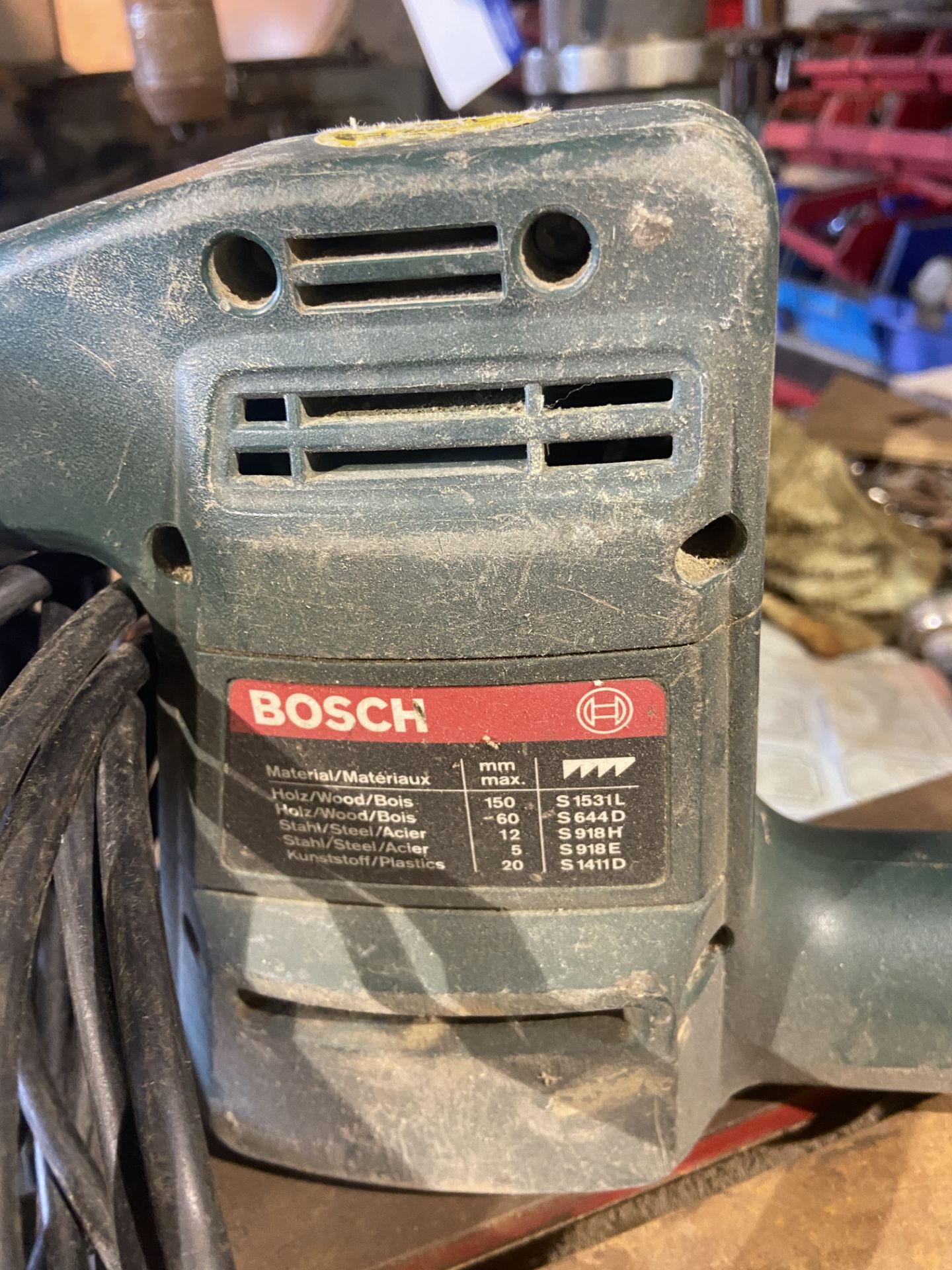 Bosch PFZ550 Portable Electric Reciprocating Saw, 240V (note - no lifting equipment on site. No - Bild 2 aus 2