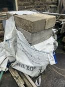 Concrete Blocks, in one stack (note - no lifting equipment on site. No VAT on hammer price however