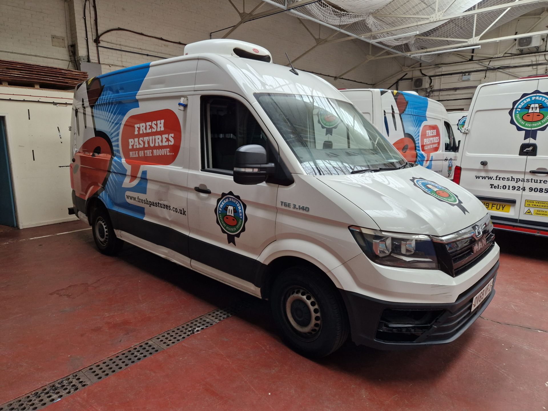 MAN TGE 3.140 Manual MWB High Roof Diesel Refrigerated Van (with GAH Fridge Unit), Registration - Image 2 of 7