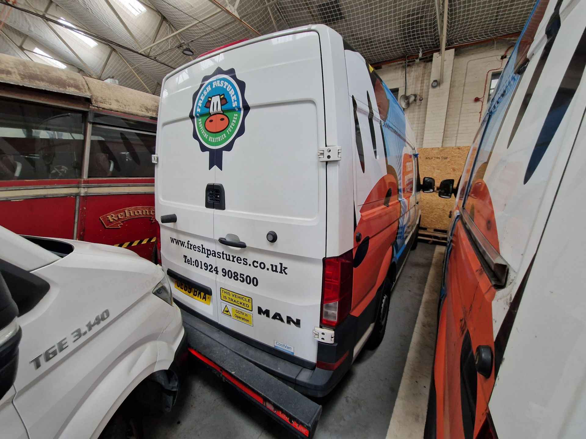 MAN TGE 3.140 Manual MWB High Roof Diesel Refrigerated Van (with GAH Fridge Unit), Registration - Image 2 of 7