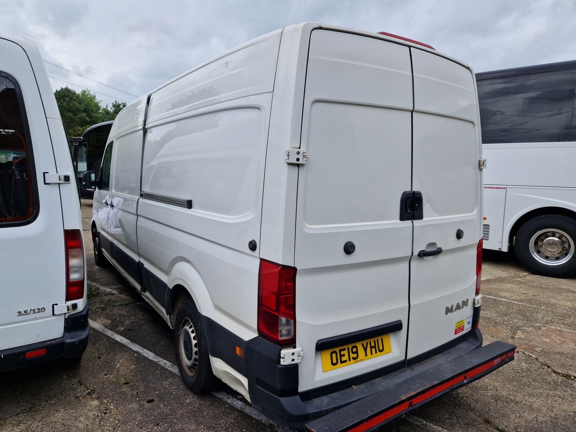 MAN TGE 3.140 Manual LWB High Roof Diesel Refrigerated Van (with GAH Fridge Unit), Registration - Image 4 of 7