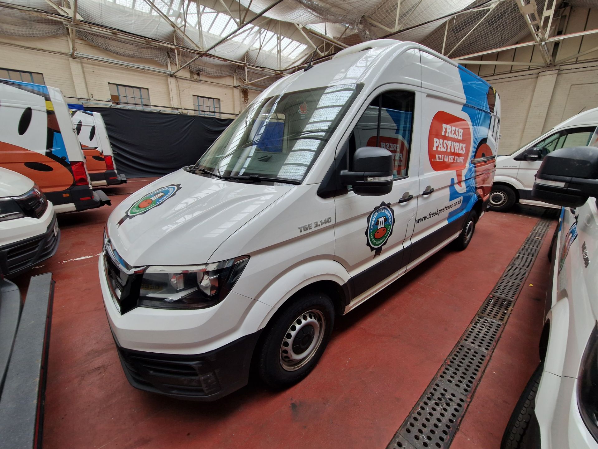 MAN TGE 3.140 Manual MWB High Roof Diesel Refrigerated Van (with GAH Fridge Unit), Registration - Image 2 of 7