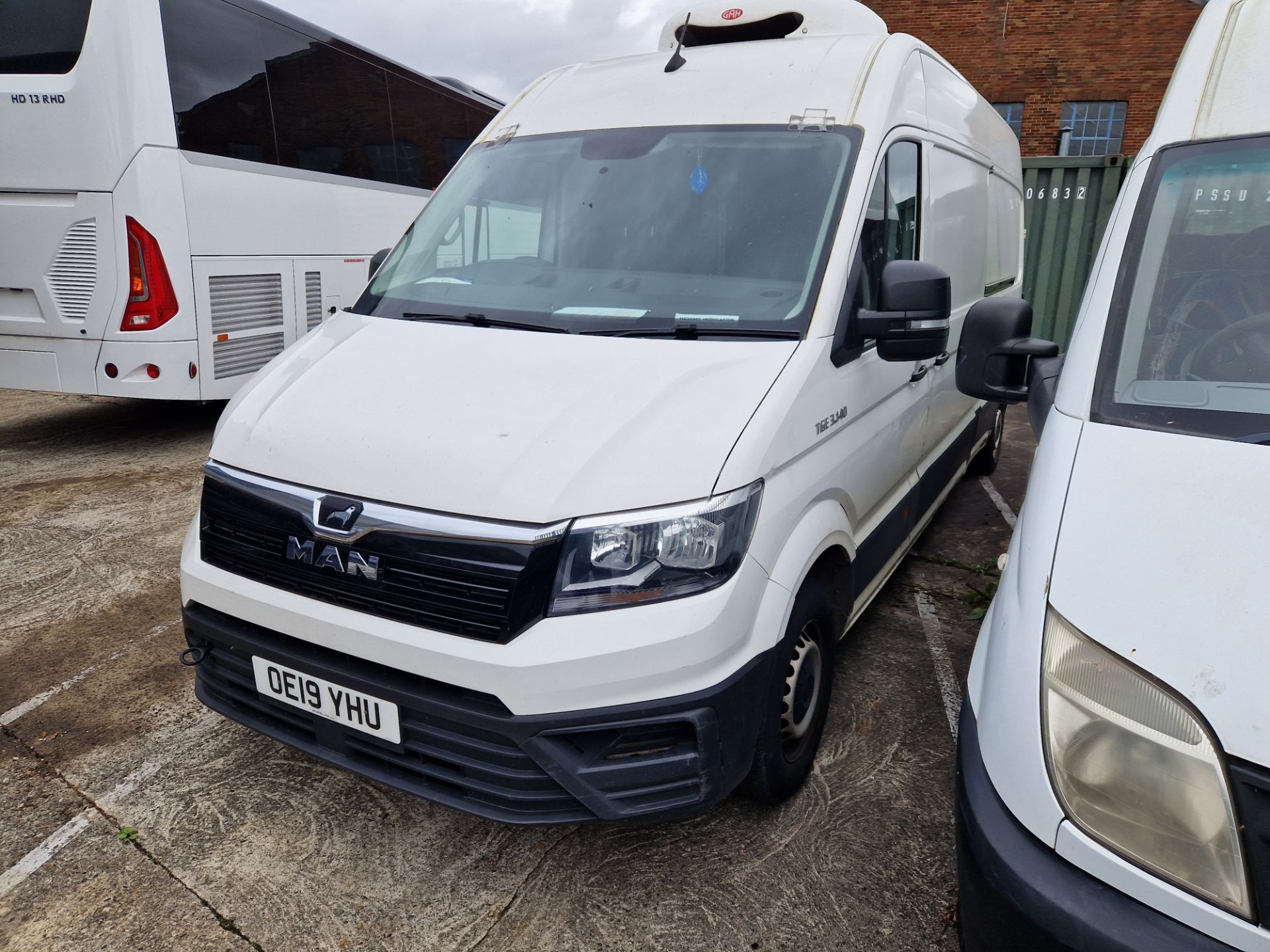 MAN TGE 3.140 Manual LWB High Roof Diesel Refrigerated Van (with GAH Fridge Unit), Registration - Image 2 of 7