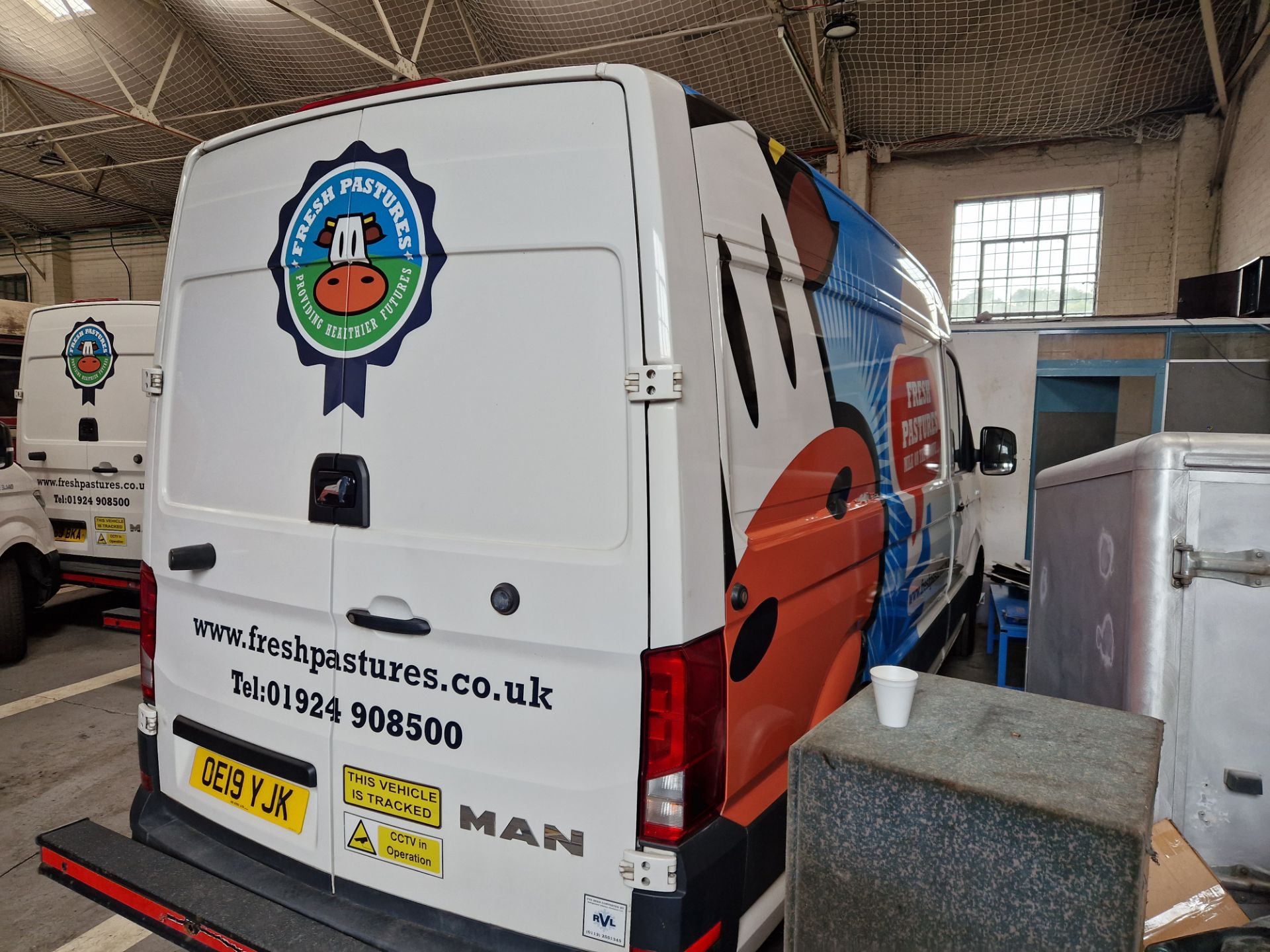 MAN TGE 3.140 Manual MWB High Roof Diesel Refrigerated Van (with GAH Fridge Unit), Registration - Image 3 of 6