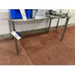 Stainless Steel Top Bench, approx. 1.75m x 840mm Please read the following important notes:- ***