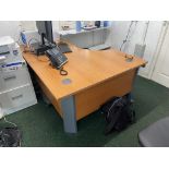 Three Assorted Desks Please read the following important notes:- ***Overseas buyers - All lots are