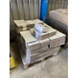 Flat Pack Carboard Boxes, on one pallet, each approx. 285mm x 220mm x 95mm when assembled Please