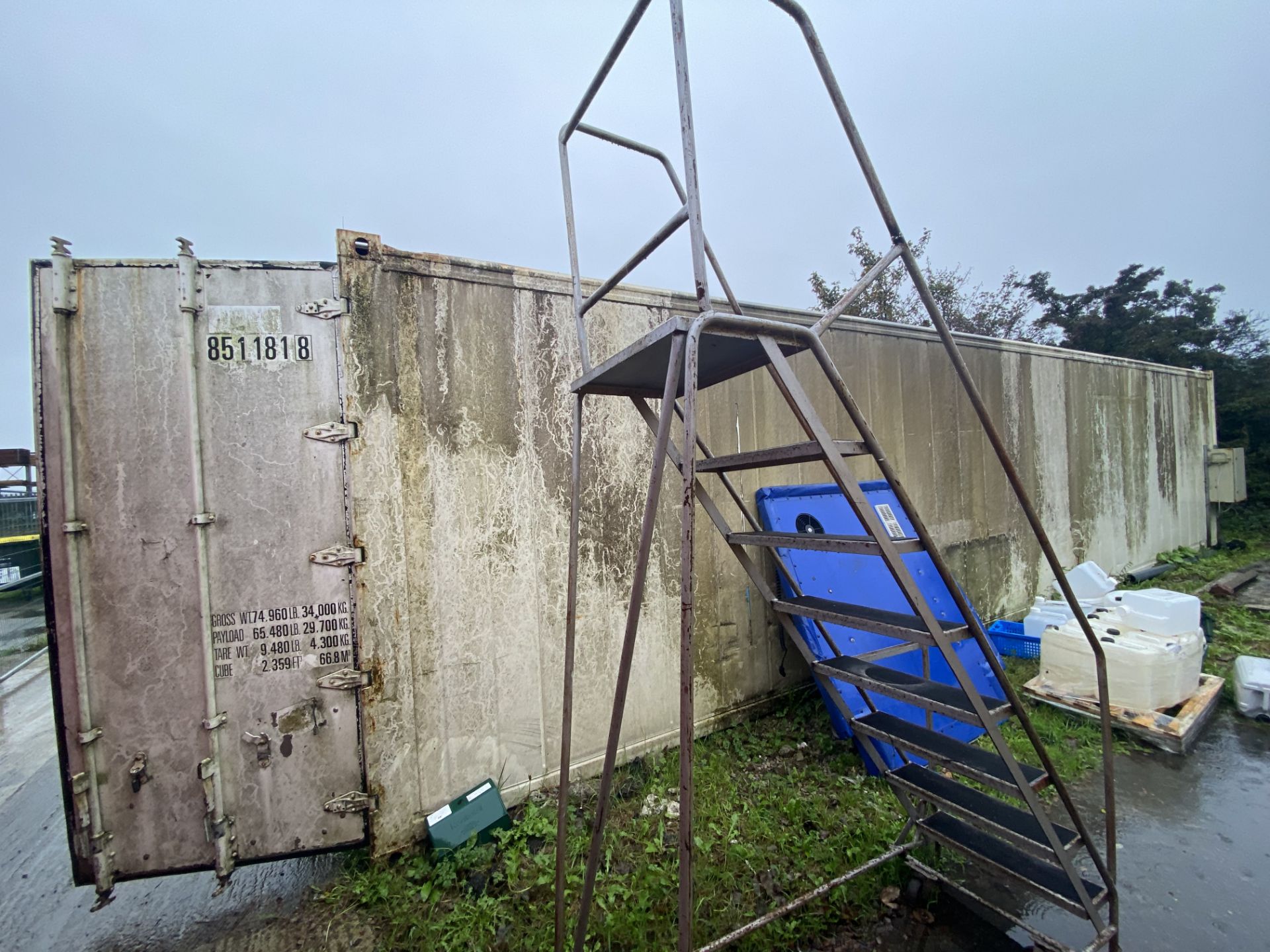 Maersk MC1-RAHC-972 REFRIGERATED CARGO CONTAINER, serial no.23670, year of manufacture 1999, 11.5m