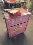Multi Drawer Toolbox, with residual contents throughout drawers Please read the following
