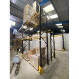 Link 51E Double Sided Four Bay Two Tier Pallet Rack, each run approx. 11m long x 900mm x 4m high (