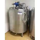 Catta 27 HTST 1500 JACKETED STAINLESS STEEL TANK, serial no. 69240124501, year of manufacture