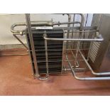 UK Exchangers UKE-S 77/77 Plates Stainless Steel Heat Exchanger, serial no. C26609, current size