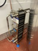 Tim Smith TLS 3S 51 Plate Heat Exchanger, serial no. 1012, year built 2021, approx. 150mm x 750mm