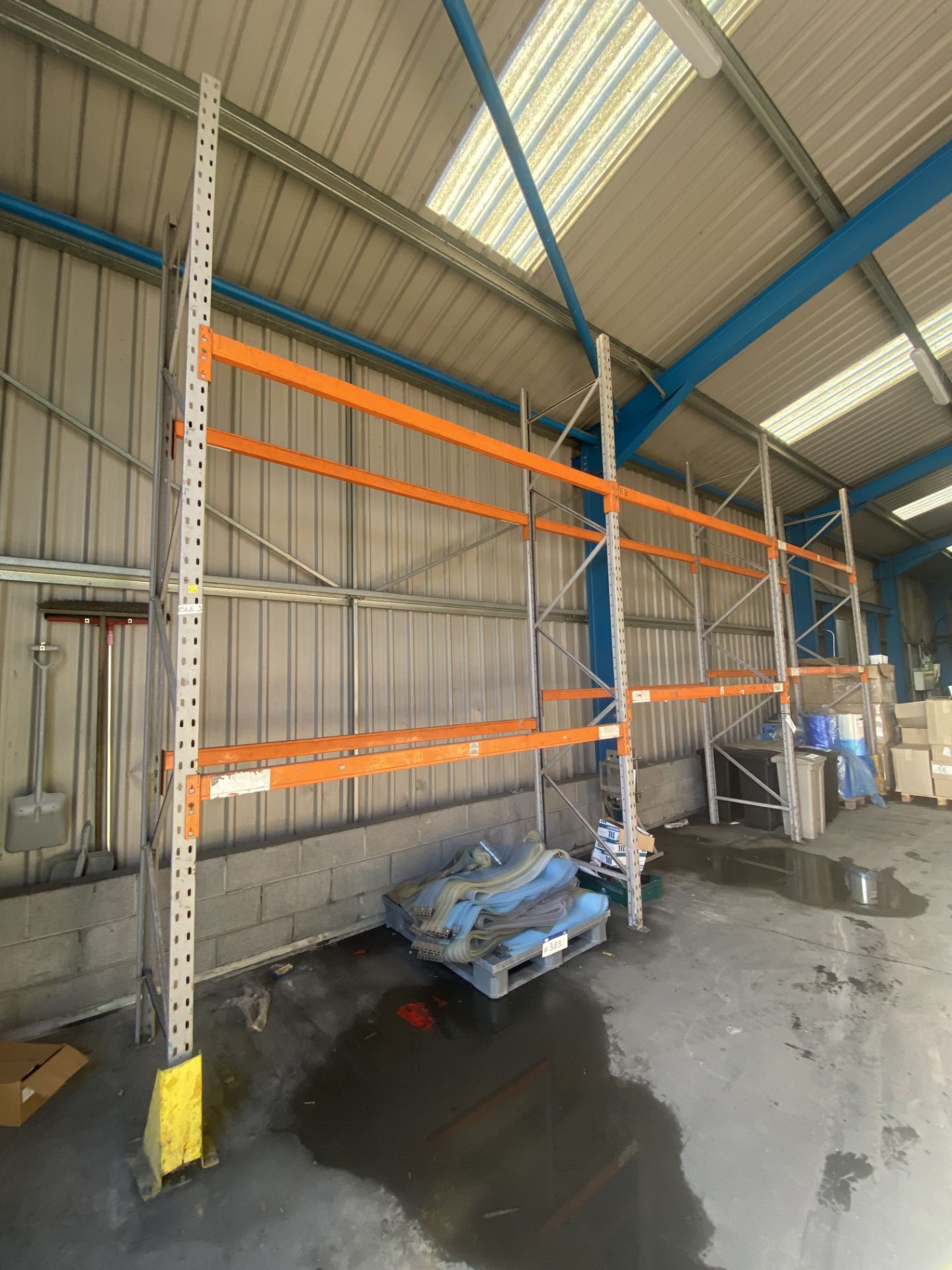 Dexion Speedlock S Three Bay Two Tier Pallet Rack, approx. 8.3m long x 900mm x 4.2m high (reserve - Image 2 of 3