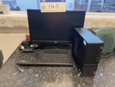 Lenovo V530S-071CR.PC Core i5 9th Gen. Personal Computer (hard disk removed), with flat screen