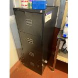 Two Steel Four Drawer Filing Cabinets Please read the following important notes:- ***Overseas buyers