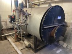 Israel Newton Eco Pac Backup Horizontal Oil Fired Boiler, serial no. 5911, year of manufacture 1984,