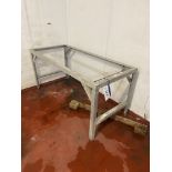 Alloy Bench Frame, approx. 1.68m x 760mm Please read the following important notes:- ***Overseas