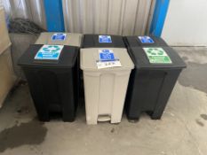 Six Plastic Bins Please read the following important notes:- ***Overseas buyers - All lots are