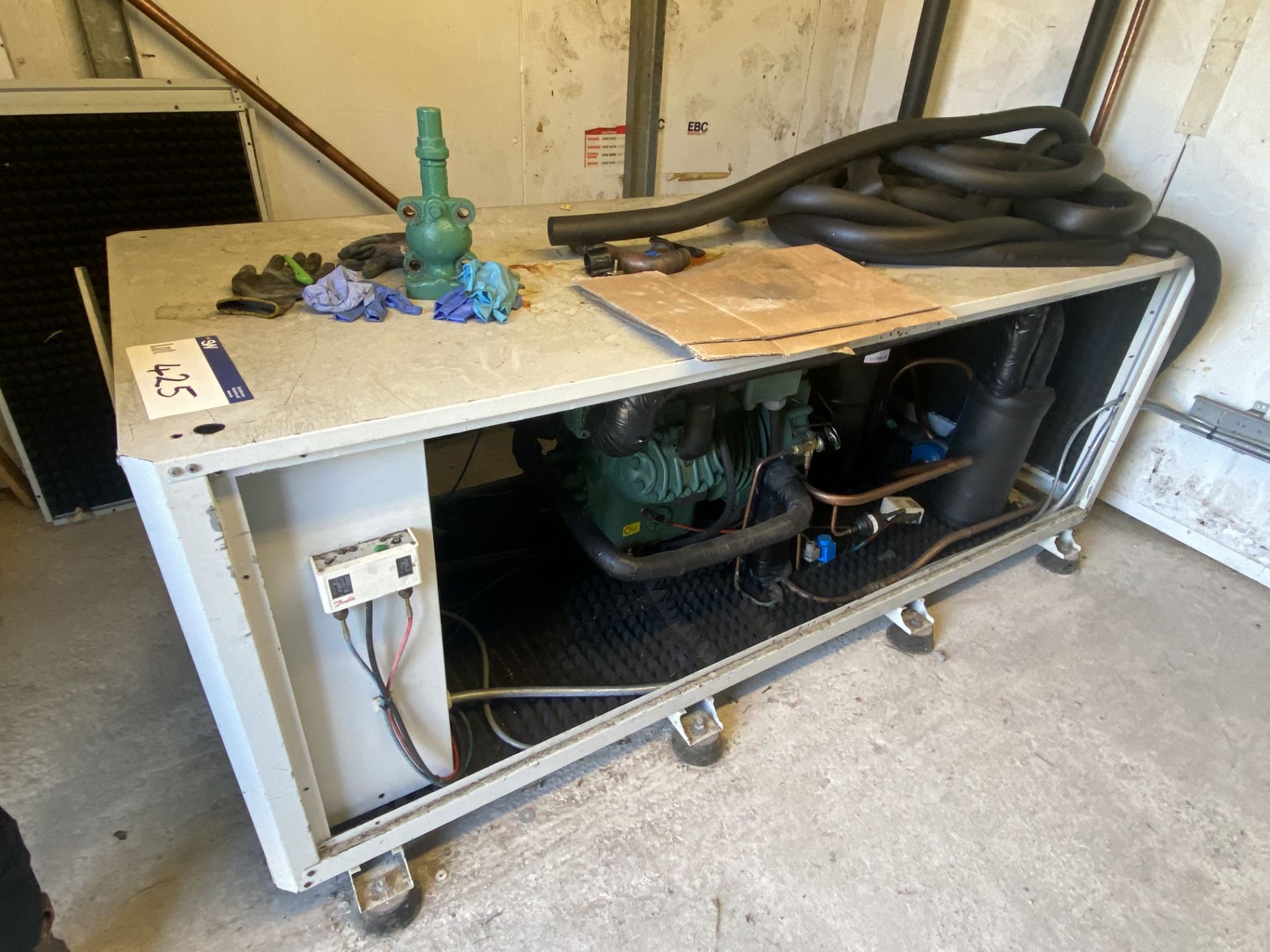 Refrigeration Compressor (R448A) (door and frame to room requires taking off and reinstalling when