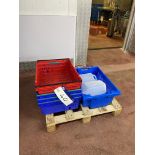 Plastic Trays, on pallet Please read the following important notes:- ***Overseas buyers - All lots