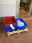 Plastic Trays, on pallet Please read the following important notes:- ***Overseas buyers - All lots