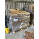 Flat Pack Cardboard Boxes, on one pallet, each approx. 350mm x 160mm x 155mm deep when assembled