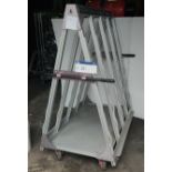 Aluminium Glass Transporter, approx. 165cm x 140cm x 85cm, loading free of charge - yes (vendors