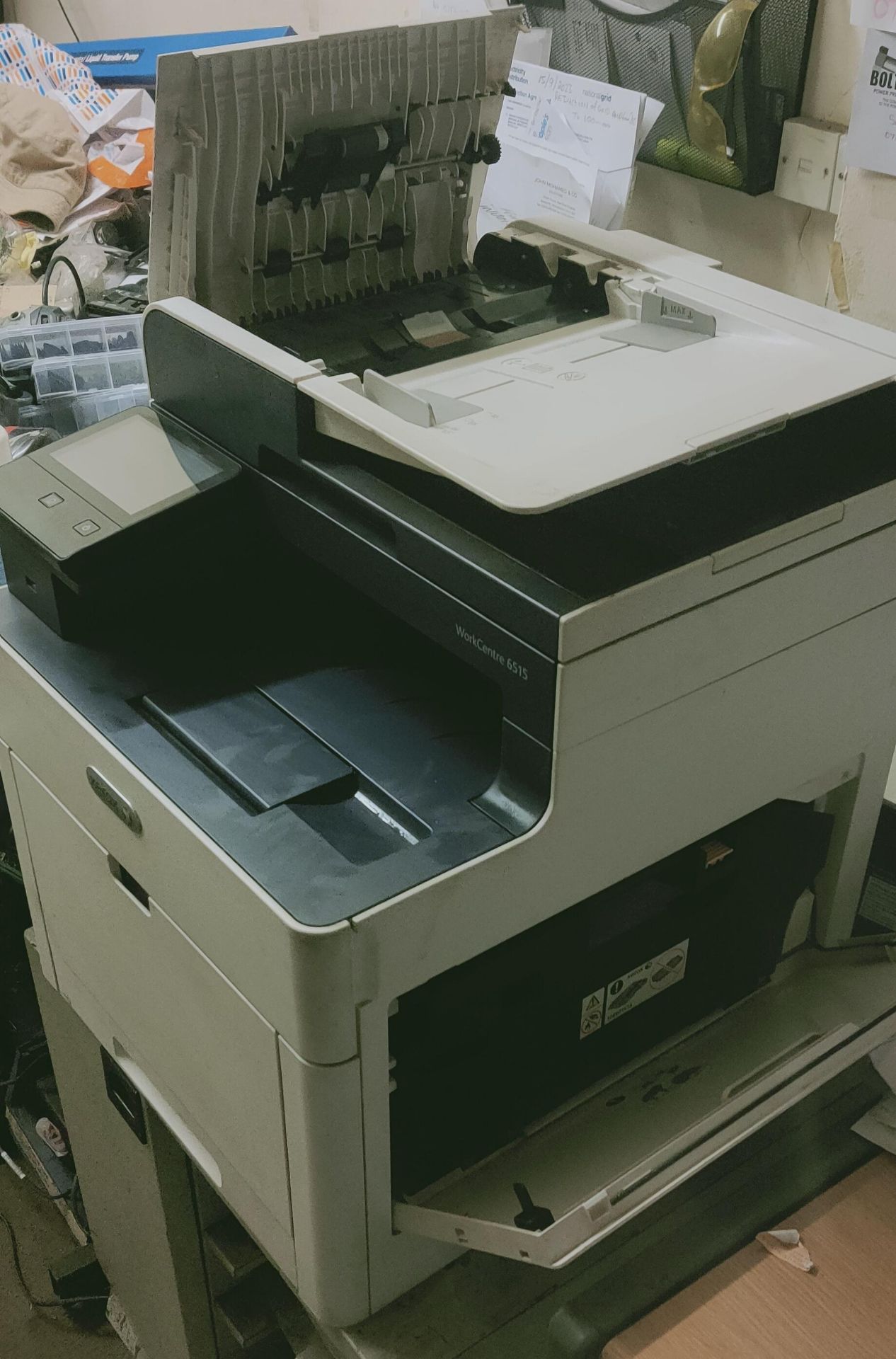 Xerox 6515 WorkCentre Printer, approx. 47cm x 50cm x 42cm (vendors comments - has power but requires - Image 3 of 3