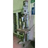 Herbert Pedestal Drill, approx. 235cm x 75cm x 70cm, loading free of charge - yes (vendors