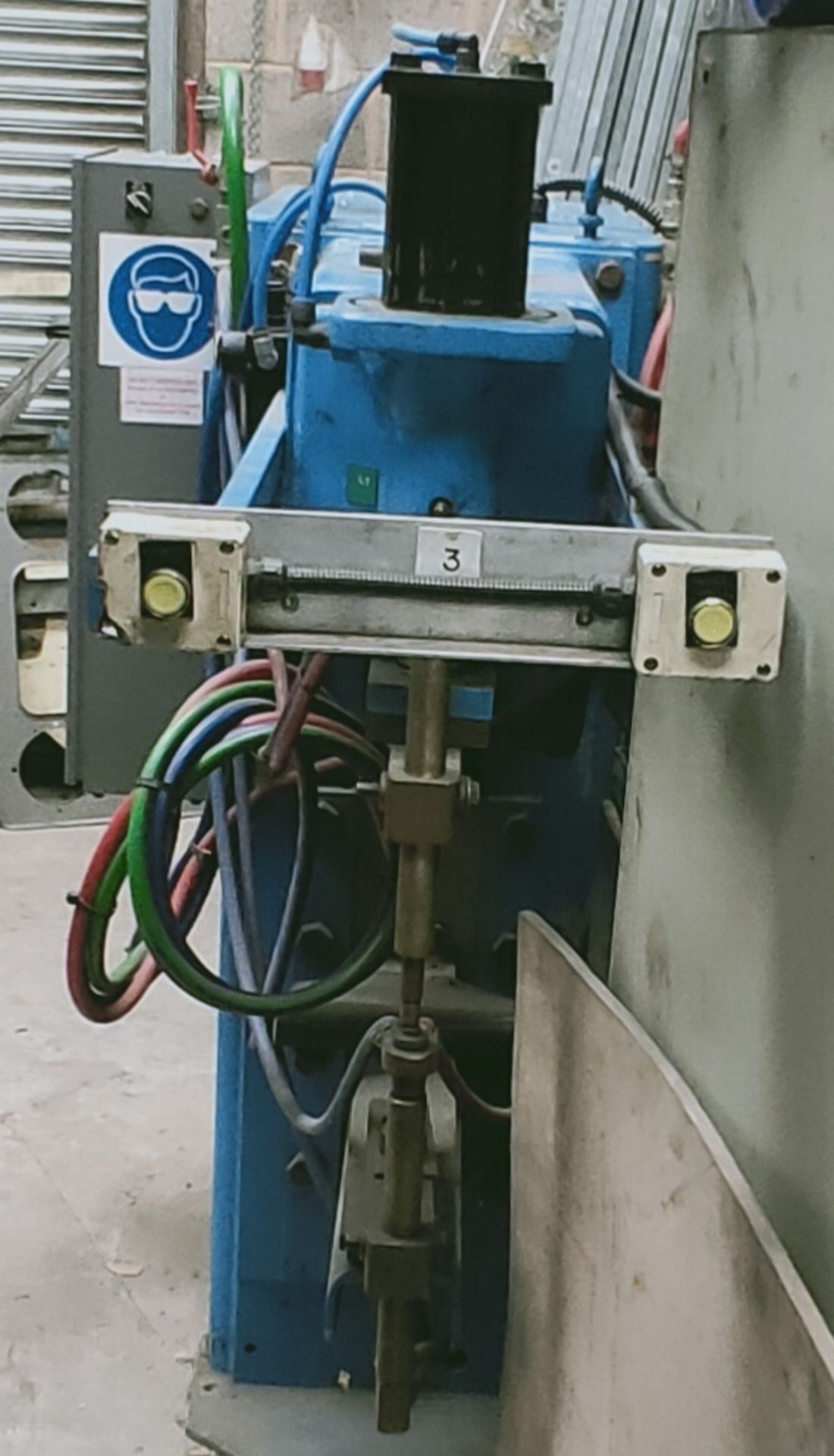 British Federal WS2000 Spot Welder, approx. 160cm x 180cm x 65cm, loading free of charge - yes ( - Image 3 of 5