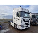 Scania R500 Next Generation 44T 6x2 Tractor Unit with Fridge Freezer, Dura Bright Wheels, Air